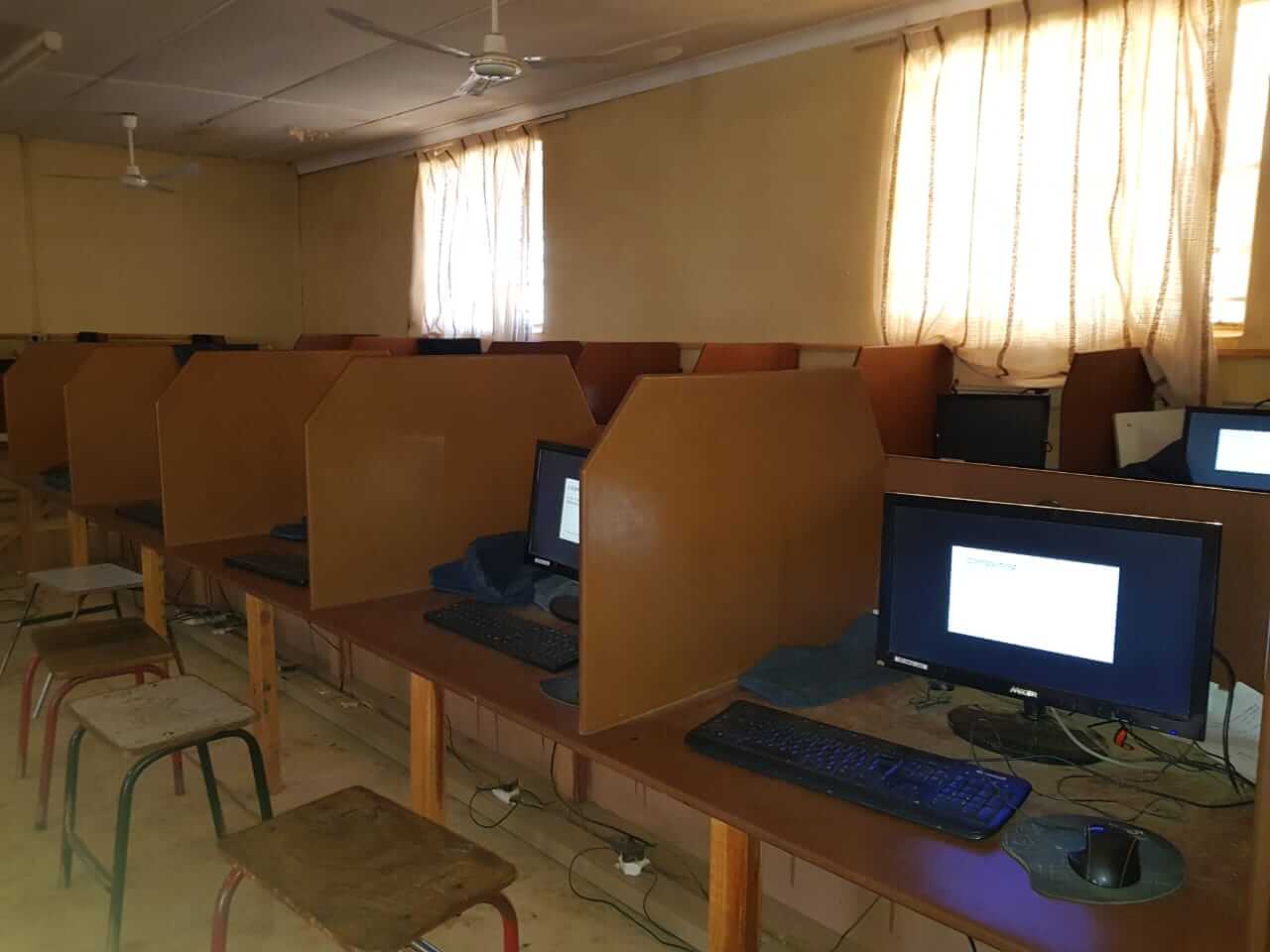 Sacred Heart computer lab