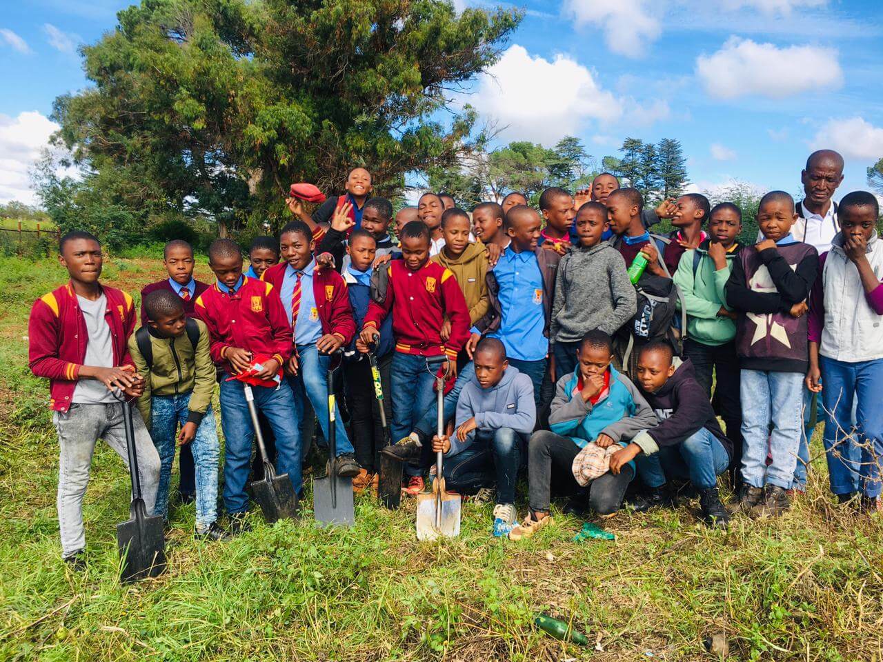 Sacred Heart agriculture students